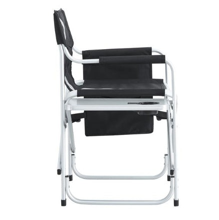1-piece Upholstered Folding Outdoor Chair With Side Table And Storage Bag - Izzy's Market
