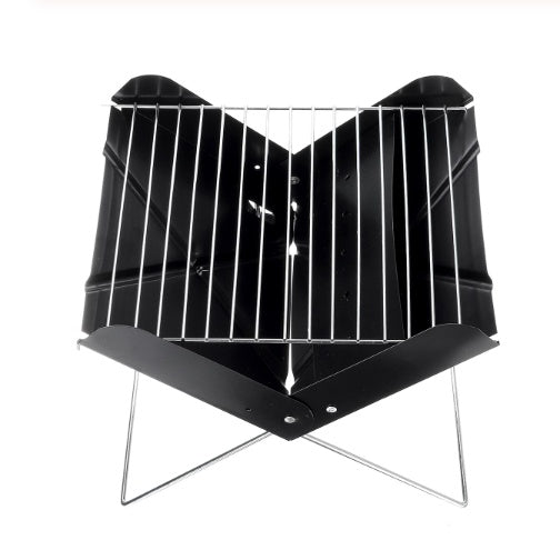 BBQ Grill Folding Stainless Steel Portable Small Barbecue Grill Tool BBQ Outdoor Camping Charcoal Furnace BBQ Grills Accessories - Izzy's Market