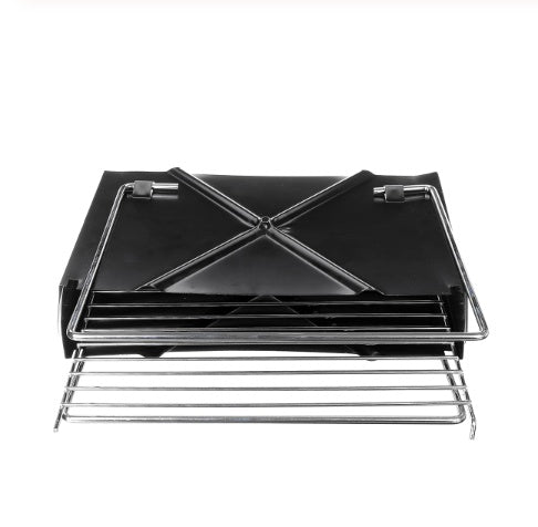 BBQ Grill Folding Stainless Steel Portable Small Barbecue Grill Tool BBQ Outdoor Camping Charcoal Furnace BBQ Grills Accessories - Izzy's Market