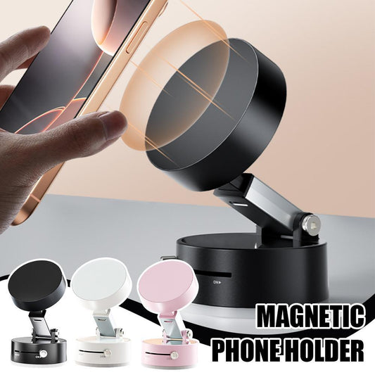Foldable Magnetic Vacuum Phone Holder - Izzy's Market
