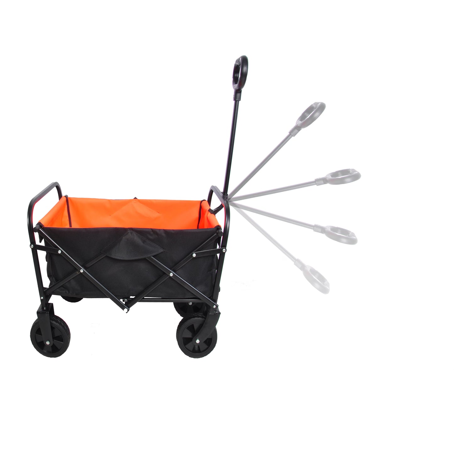 Mini Folding Wagon Garden Cart Shopping Cart Outdoor Camper Wagon Tools Cart - Izzy's Market