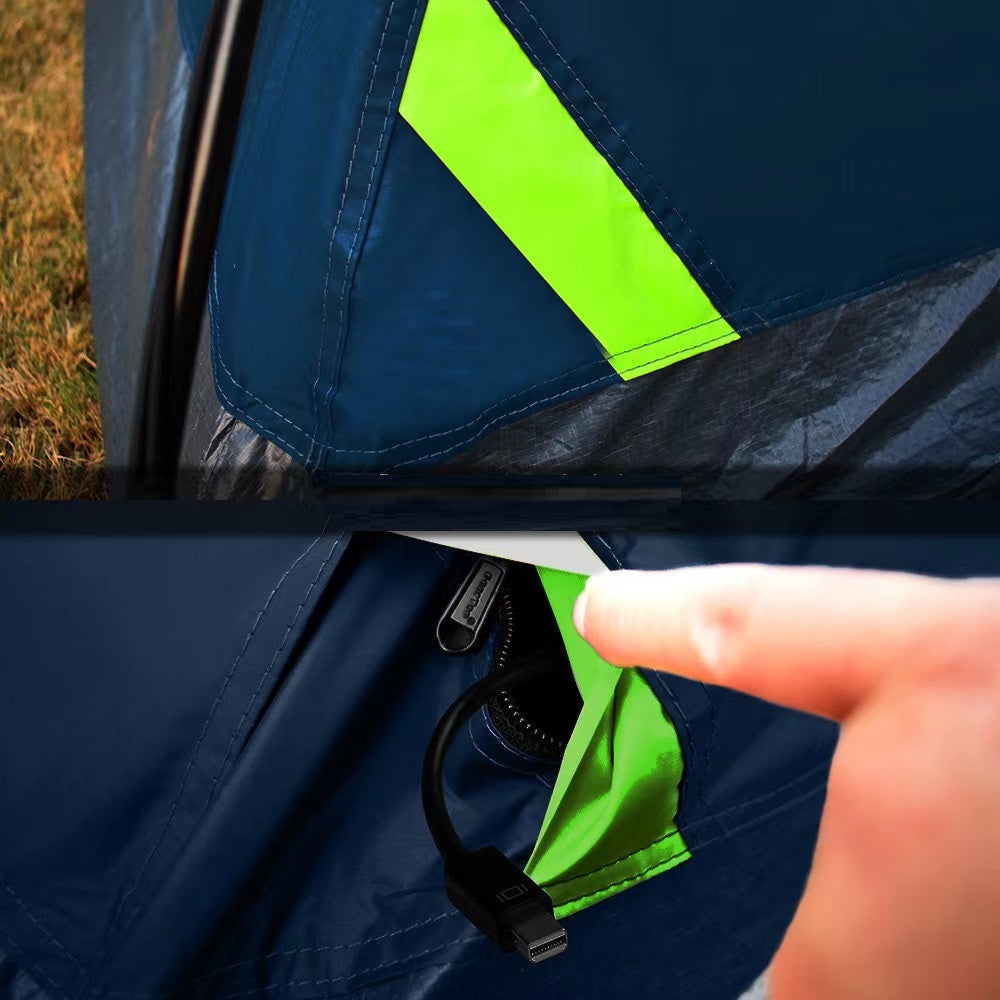 4 Person Black Coated Darkroom Tent For Camping Family Backpacking Tents - Izzy's Market