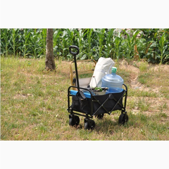 Mini Folding Wagon Garden Cart Shopping Cart Outdoor Camper Wagon Tools Cart - Izzy's Market