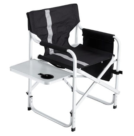 1-piece Upholstered Folding Outdoor Chair With Side Table And Storage Bag - Izzy's Market
