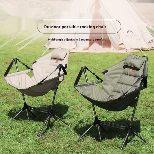 Rocking Chair Outdoor Aluminum Alloy Folding Chair Portable - Izzy's Market