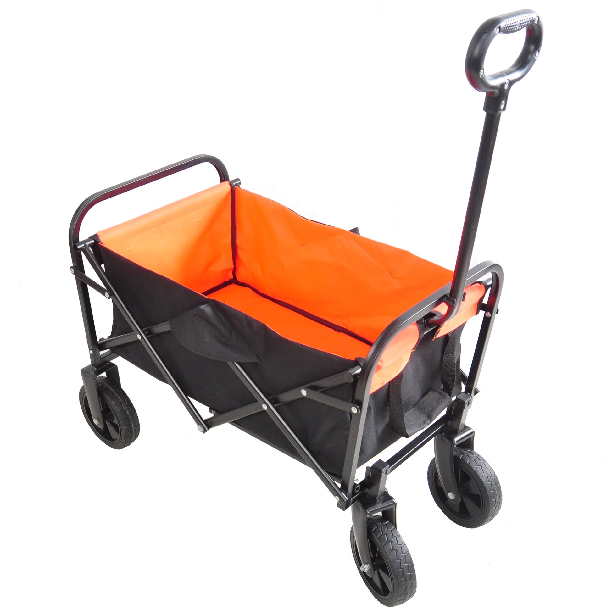 Mini Folding Wagon Garden Cart Shopping Cart Outdoor Camper Wagon Tools Cart - Izzy's Market