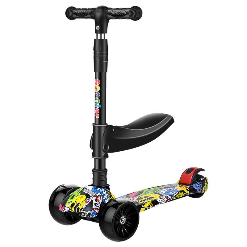 Children's Scooter Three-in-one  Wheel - Izzy's Market