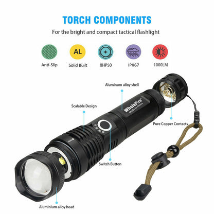 Tactical Flashlight - Izzy's Market