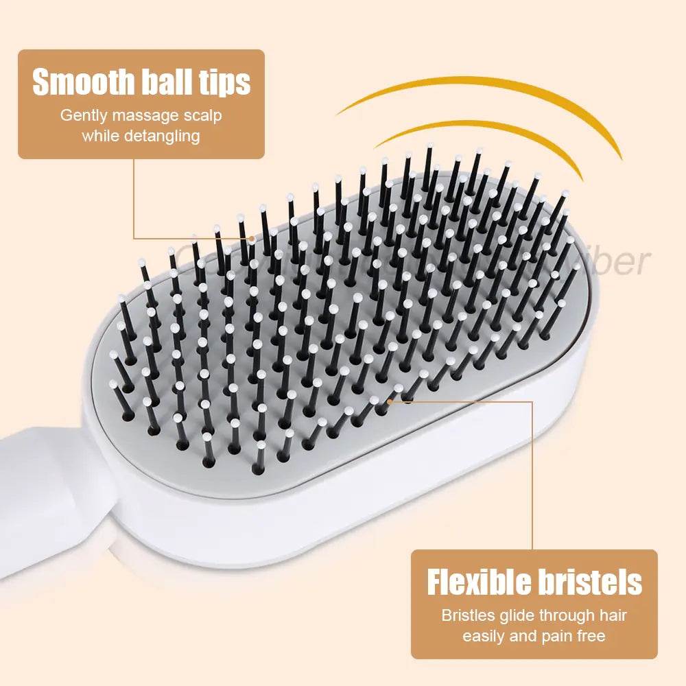 Self Cleaning Hair Brush - Izzy's Market