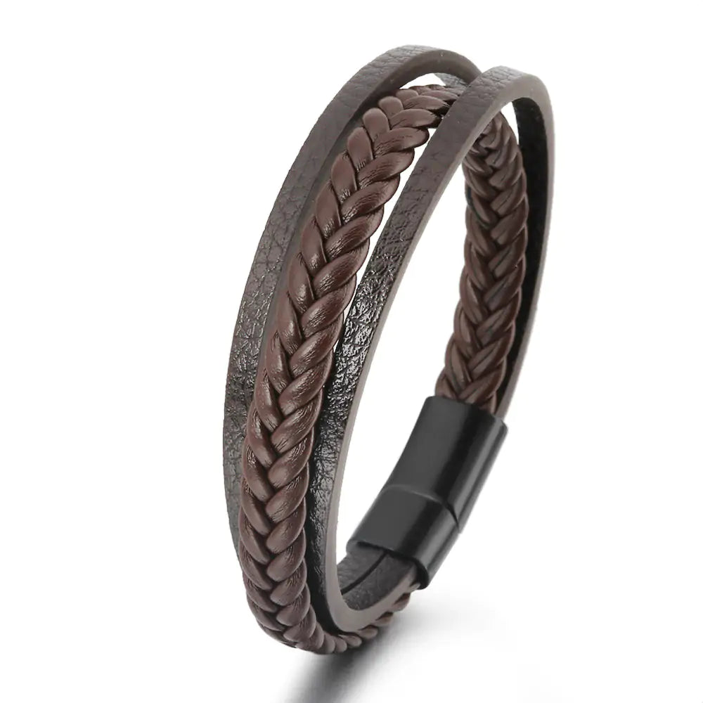 Cattle Leather Bracelet - Izzy's Market