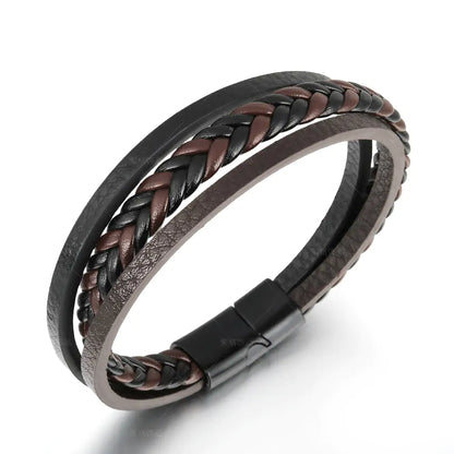 Cattle Leather Bracelet - Izzy's Market