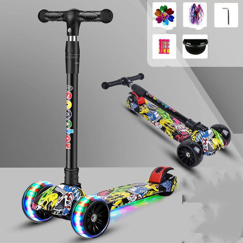 Children's Scooter Three-in-one  Wheel - Izzy's Market