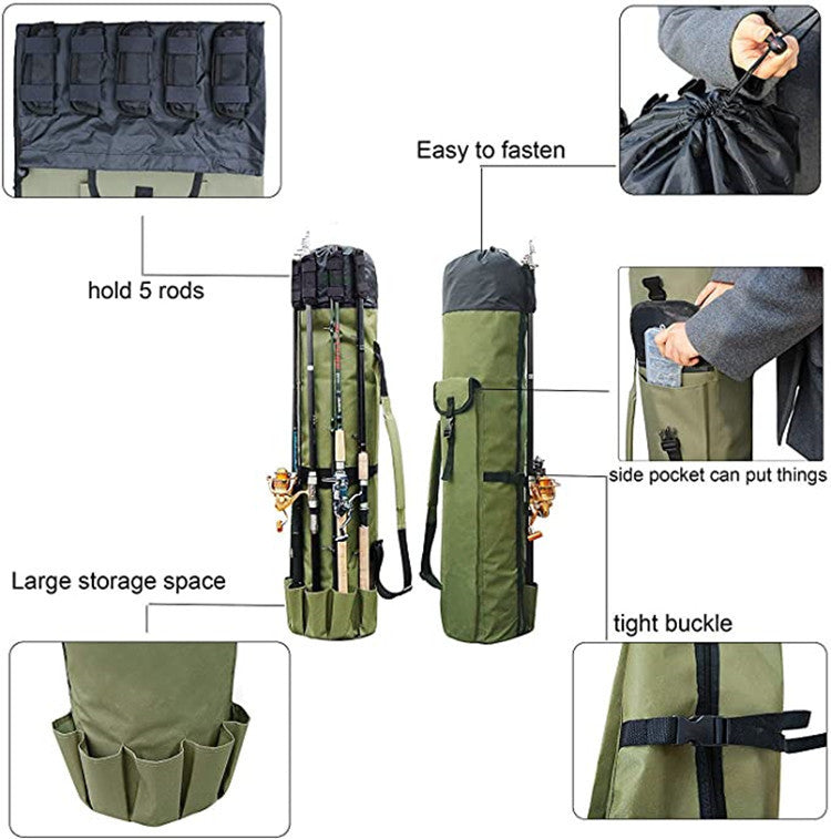 Cylinder Fishing Bag - Izzy's Market