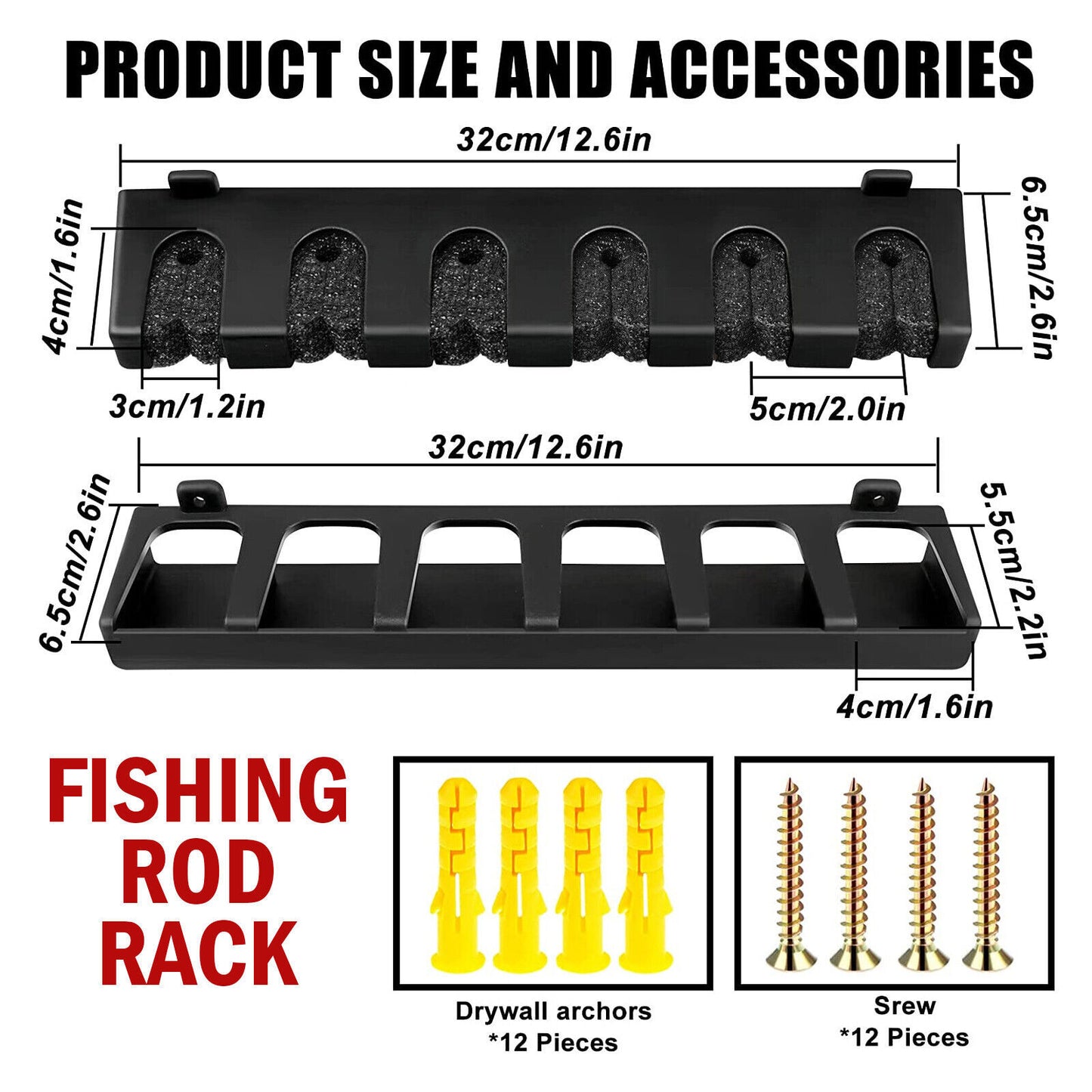 Fishing Rod Rack - Izzy's Market