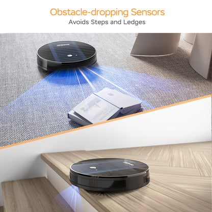 Geek Smart Robot Vacuum Cleaner G6 Plus, Ultra-Thin, 1800Pa Strong Suction, Automatic Self-Charging, Wi-Fi Connectivity, App Control, Custom Cleaning, Great For Hard Floors To Carpets.Ban On Amazon - Izzy's Market